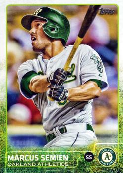 2015 Topps #356 Marcus Semien Front