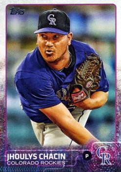 2015 Topps #366 Jhoulys Chacin Front