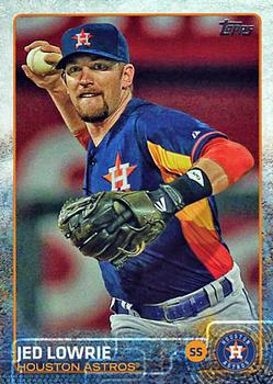 2015 Topps #407 Jed Lowrie Front