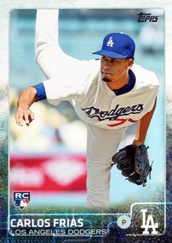 2015 Topps #434 Carlos Frias Front