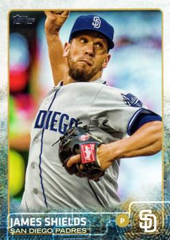 2015 Topps #469 James Shields Front