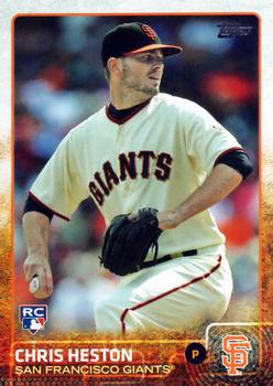 2015 Topps #530 Chris Heston Front