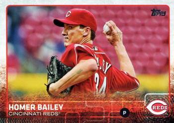 2015 Topps #541 Homer Bailey Front