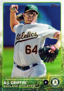 2015 Topps #554 A.J. Griffin Front