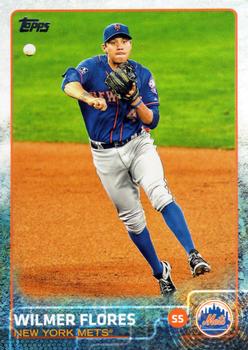 2015 Topps #562 Wilmer Flores Front