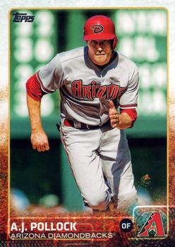 2015 Topps #572 A.J. Pollock Front