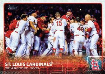 2015 Topps #648 St. Louis Cardinals Front