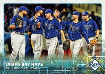 2015 Topps #669 Tampa Bay Rays Front