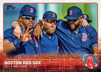 2015 Topps #696 Boston Red Sox Front