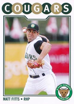 2009 Grandstand Kane County Cougars #5 Matt Fitts Front