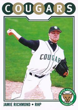 2009 Grandstand Kane County Cougars #11 Jamie Richmond Front