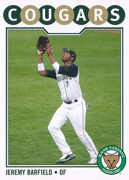 2009 Grandstand Kane County Cougars #25 Jeremy Barfield Front