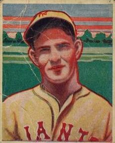 1933 George C. Miller (R300) #NNO Mel Ott Front