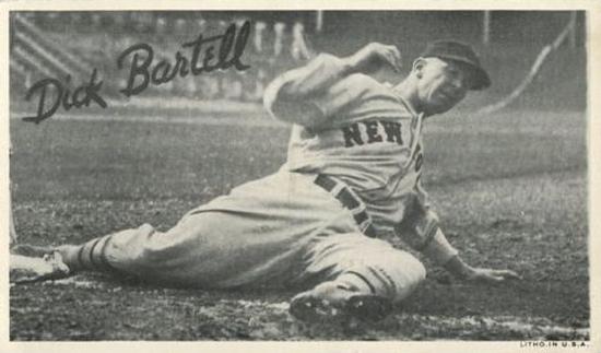 1936 Goudey Wide Pen Premiums (R314 Type 1)  #NNO Dick Bartell Front
