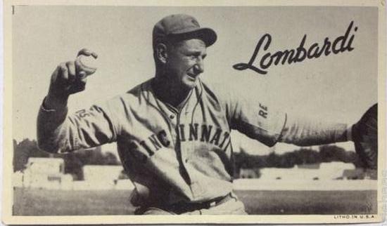 1936 Goudey Wide Pen Premiums (R314 Type 1)  #NNO Ernie Lombardi Front
