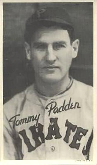 1936 Goudey Wide Pen Premiums (R314 Type 1)  #NNO Tom Padden Front