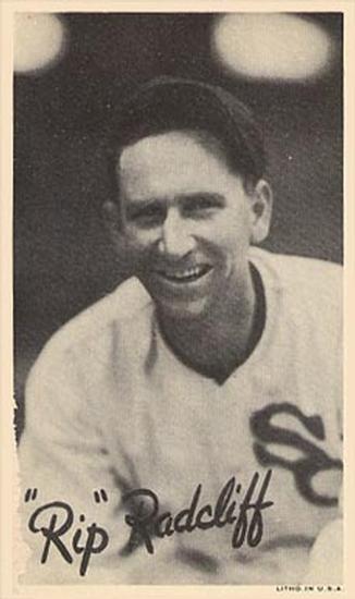 1936 Goudey Wide Pen Premiums (R314 Type 1)  #NNO Rip Radcliff Front