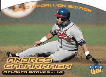 2000 Ultra - Gold Medallion #48G Andres Galarraga Front