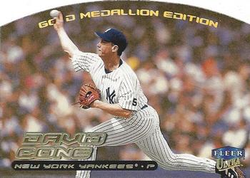 2000 Ultra - Gold Medallion #51G David Cone Front