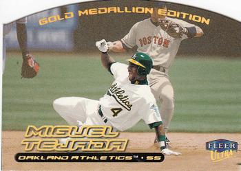 2000 Ultra - Gold Medallion #54G Miguel Tejada Front