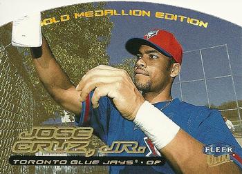2000 Ultra - Gold Medallion #202G Jose Cruz Jr. Front