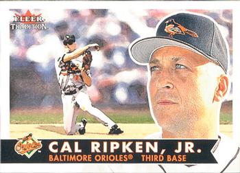 2001 Fleer Cal Ripken, Jr. Career Highlights Box Set #340 Cal Ripken Jr. Front
