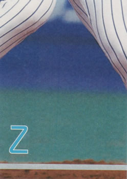 2000 Epoch Pro-Baseball Stickers - Puzzles #PZ080 Takanori Suzuki Front