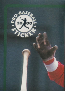 2000 Epoch Pro-Baseball Stickers - Puzzles #PZ091 Tomoaki Kanemoto Front