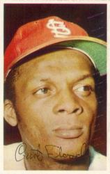 1971 Dell Today's Team Stamps #NNO Curt Flood Front