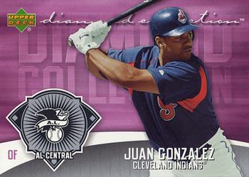 2006 Upper Deck - Diamond Collection #DC-GO Juan Gonzalez Front