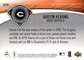 2006 Upper Deck - Diamond Collection #DC-KE Austin Kearns Back