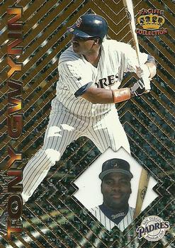 1997 Pacific Prism Invincible #144 Tony Gwynn Front