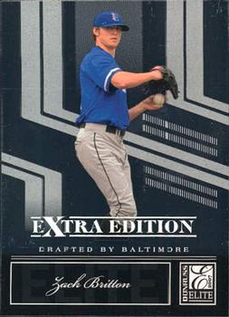 2007 Donruss Elite Extra Edition #50 Zach Britton Front