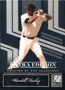 2007 Donruss Elite Extra Edition #52 Wendell Fairley Front