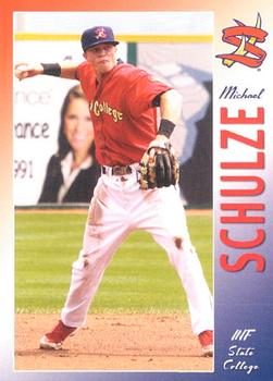 2013 Grandstand State College Spikes #31 Michael Schulze Front