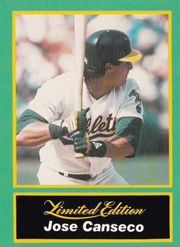 1989 CMC Jose Canseco #9 Jose Canseco Front