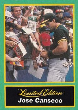 1989 CMC Jose Canseco #18 Jose Canseco Front