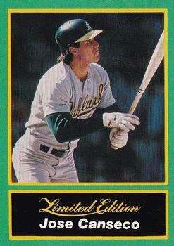 1989 CMC Jose Canseco #20 Jose Canseco Front