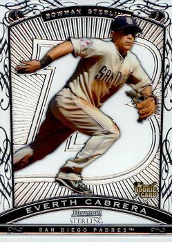2009 Bowman Sterling #BS-EC Everth Cabrera Front