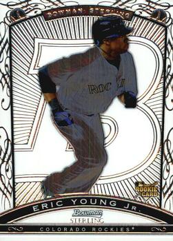 2009 Bowman Sterling #BS-EY Eric Young Jr. Front