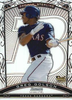 2009 Bowman Sterling #BS-GG Greg Golson Front