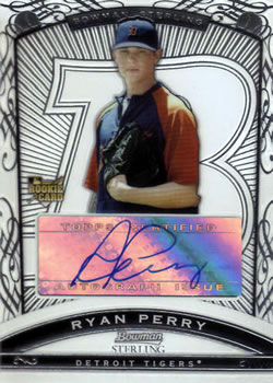 2009 Bowman Sterling #BS-RP Ryan Perry Front
