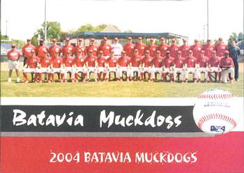 2004 Batavia Muckdogs #NNO Team Photo Front