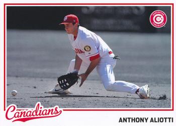 2009 Grandstand Vancouver Canadians #NNO Anthony Aliotti Front