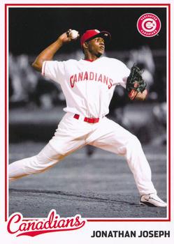 2009 Grandstand Vancouver Canadians #NNO Jonathan Joseph Front