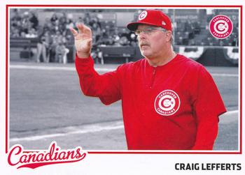 2009 Grandstand Vancouver Canadians #NNO Craig Lefferts Front
