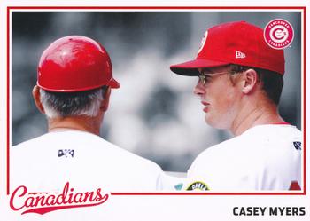 2009 Grandstand Vancouver Canadians #NNO Casey Myers Front