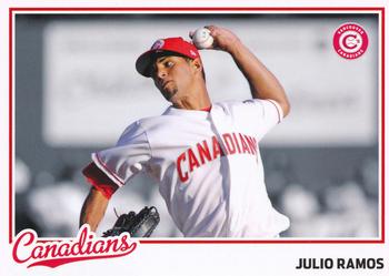 2009 Grandstand Vancouver Canadians #NNO Julio Ramos Front