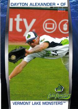 2014 Choice Vermont Lake Monsters #1 Dayton Alexander Front
