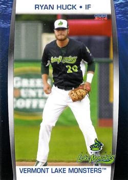 2014 Choice Vermont Lake Monsters #12 Ryan Huck Front